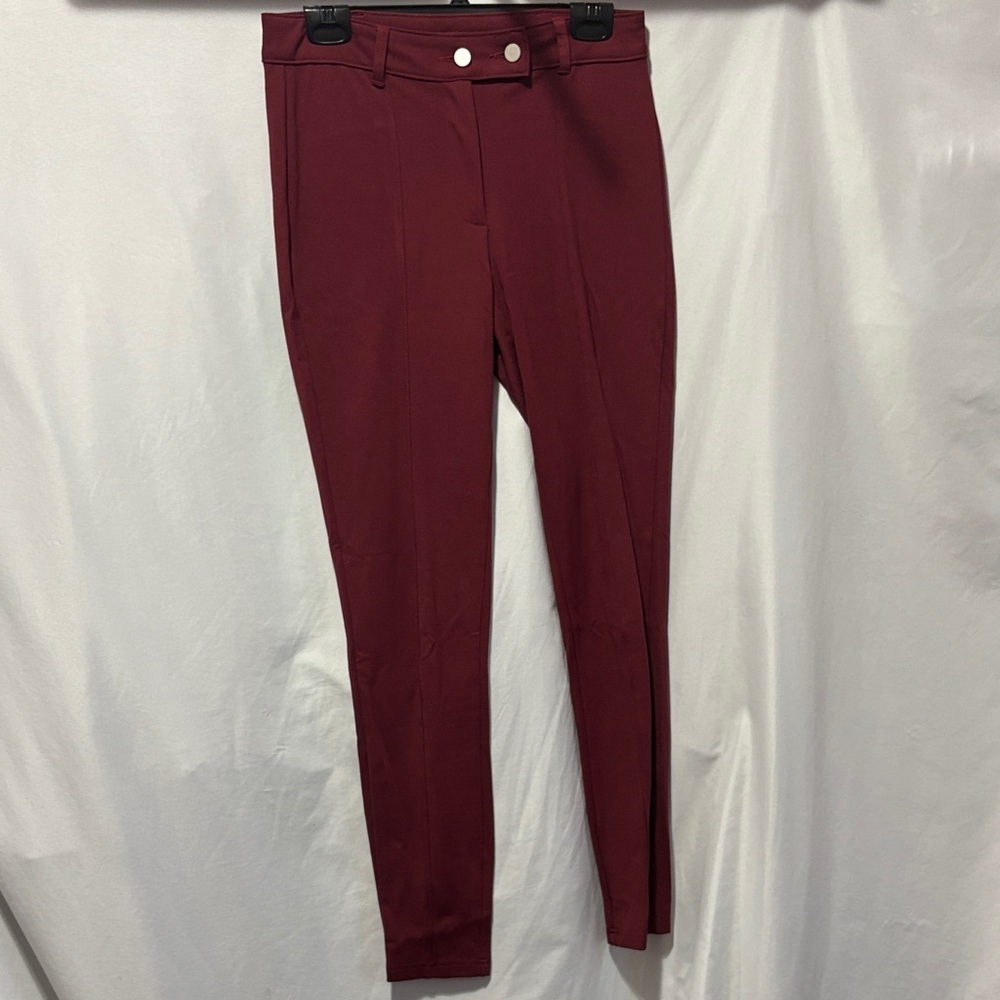 Chic Maroon Women's Skinny Pants